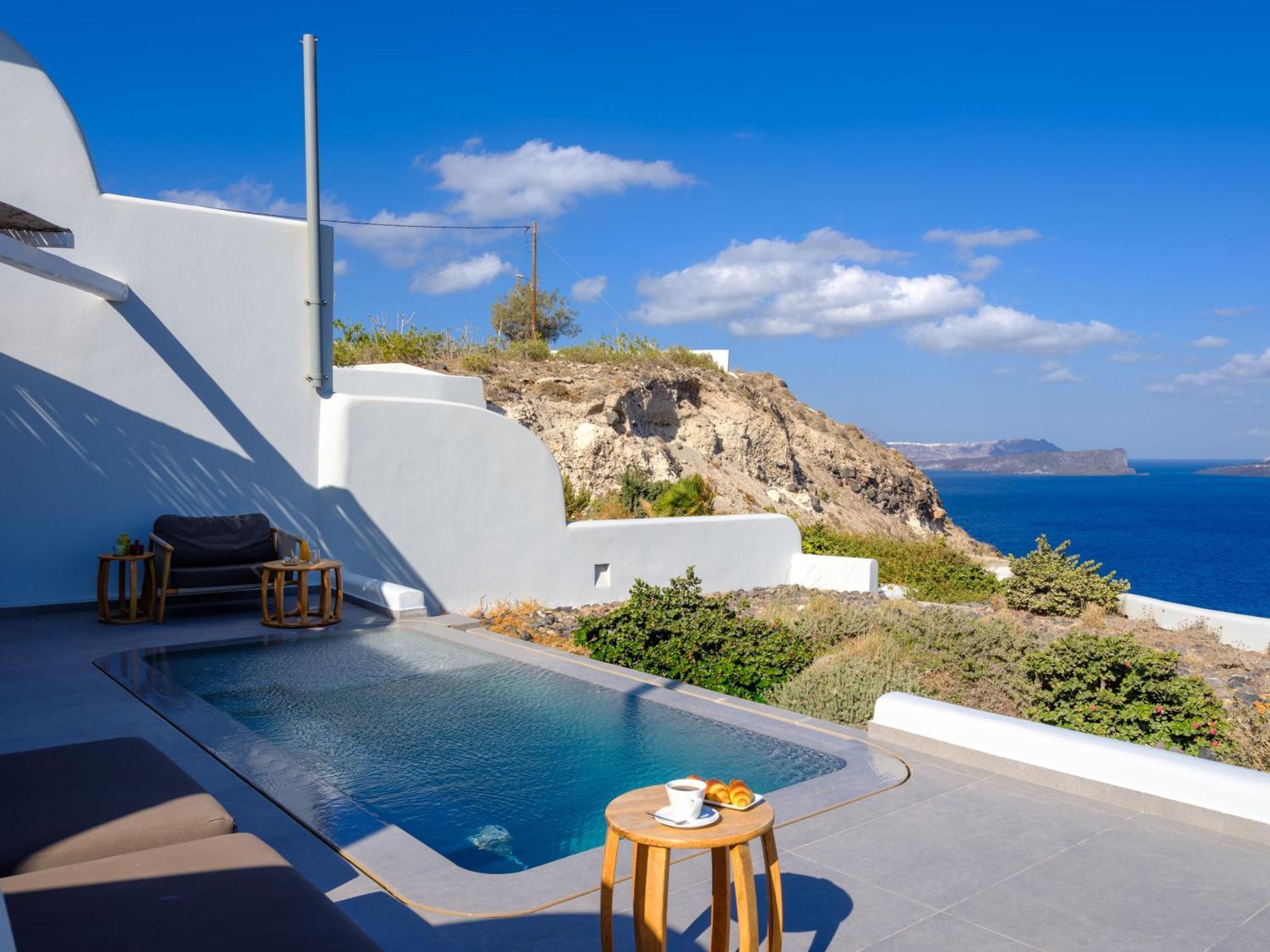 Neptune Luxury Suites Akrotírion Dış mekan fotoğraf