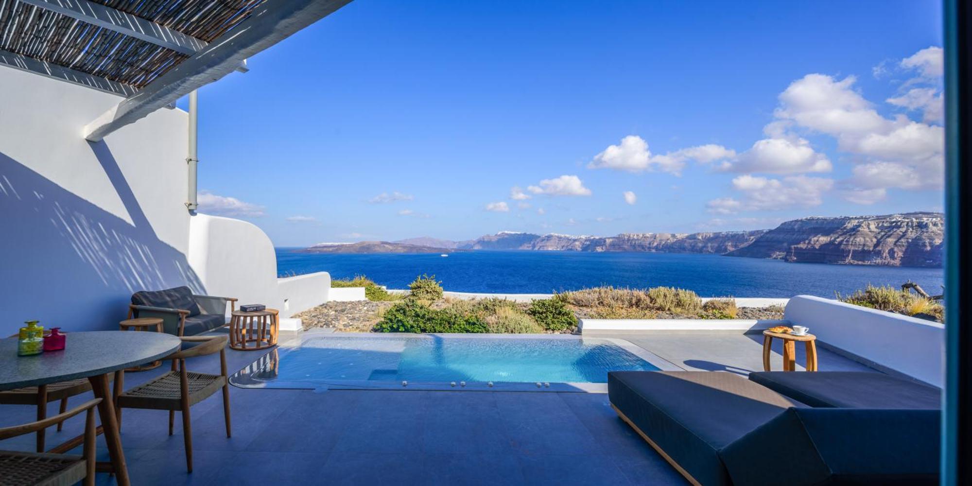 Neptune Luxury Suites Akrotírion Dış mekan fotoğraf