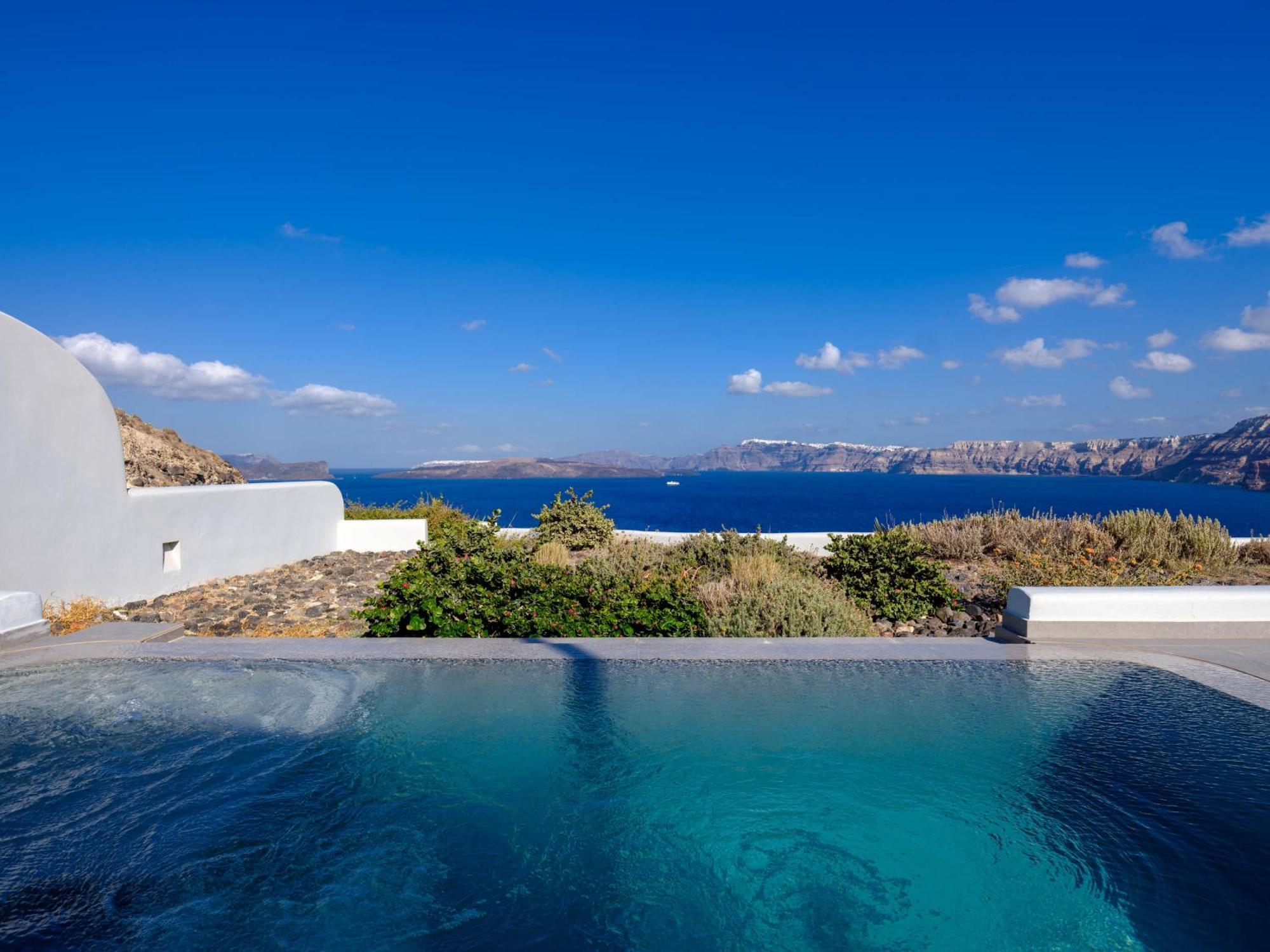 Neptune Luxury Suites Akrotírion Dış mekan fotoğraf
